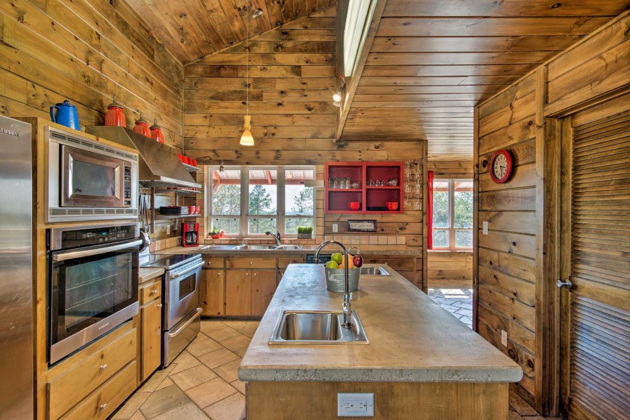 Broken Bow Mountaintop Home With Hot Tub! Eksteriør billede