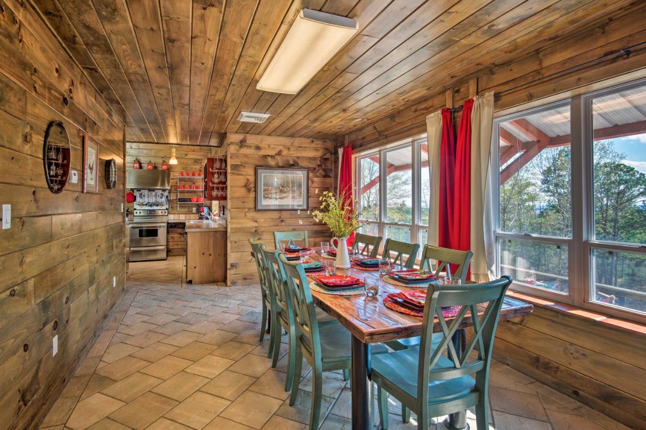 Broken Bow Mountaintop Home With Hot Tub! Eksteriør billede