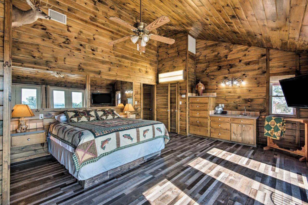 Broken Bow Mountaintop Home With Hot Tub! Eksteriør billede
